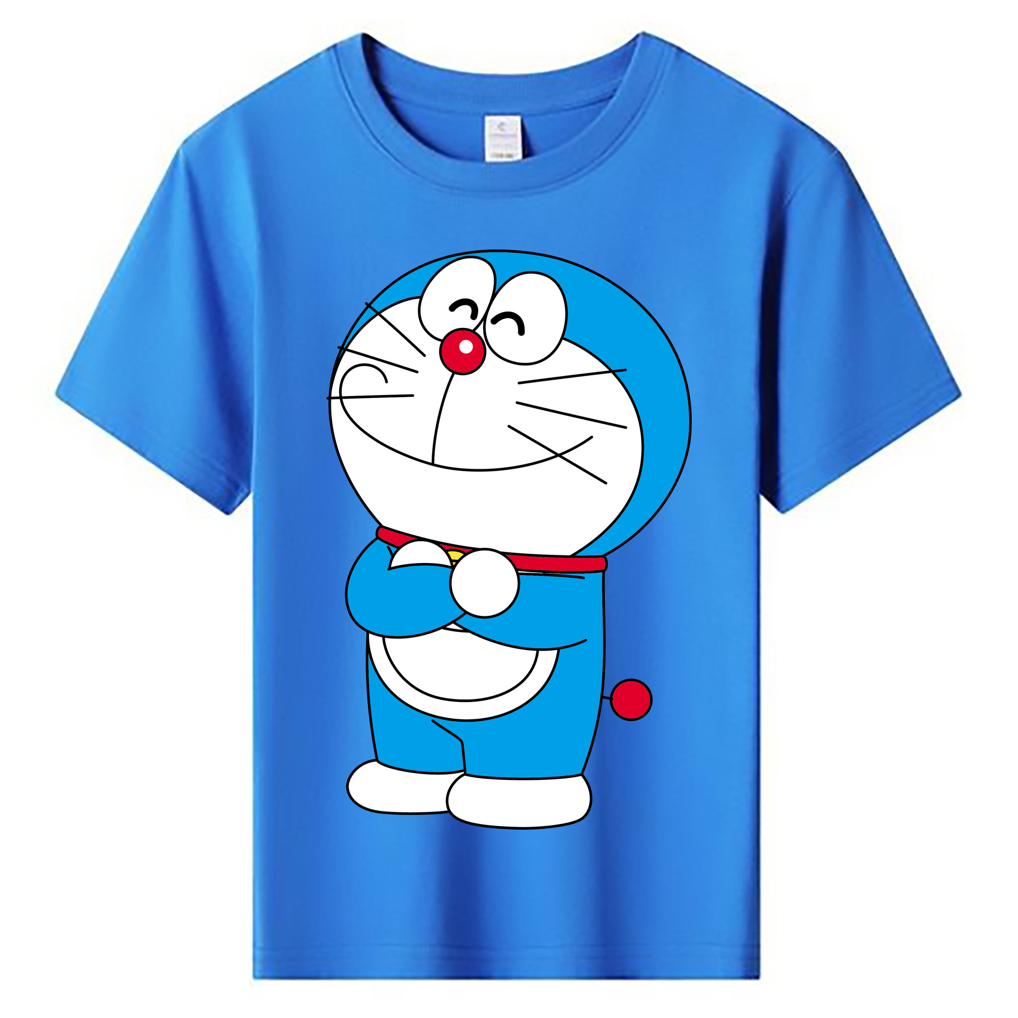 （画像用） ドラえもん Doraemon 綿100％キッズTシャツ（フロントプリント）